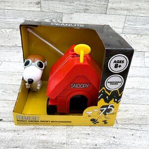 New in Box 2025 Peanuts Remote Control Snoopy Red Baron/Doghouse-75thAnniversary
